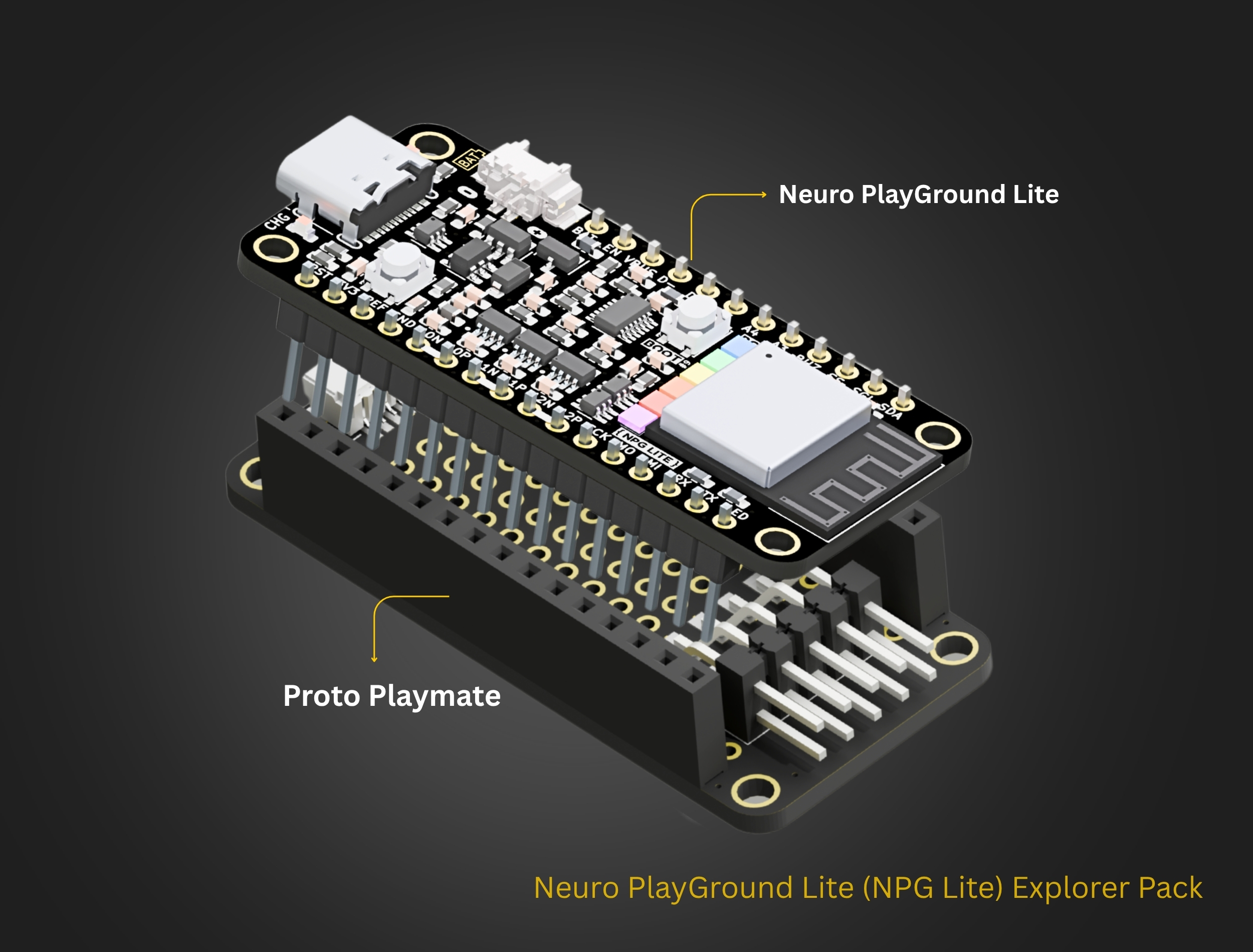 Neuro PlayGround Lite (NPG Lite) Explorer Pack Without Battery